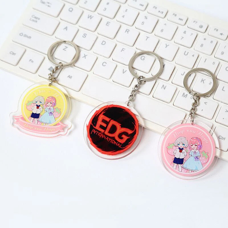 Keychain Aac Acrylic Keychain – GeekerCreate