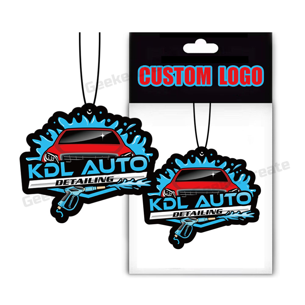 Custom Air Fresheners Car Scented Paper Air Freshener Gifts For Guest