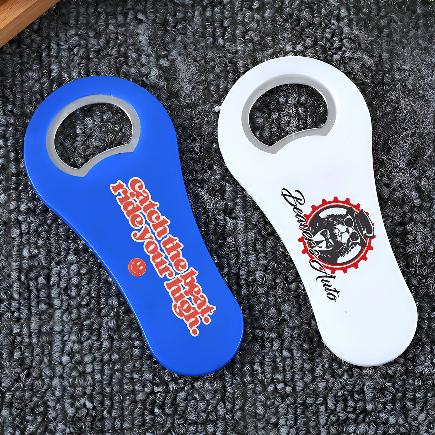 Personalized Stainless Steel Magnetic Bottle Opener For Wine & Beer