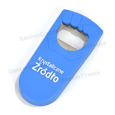 Personalized Fist Shape Plastic Printed Bottle Opener For Promotion