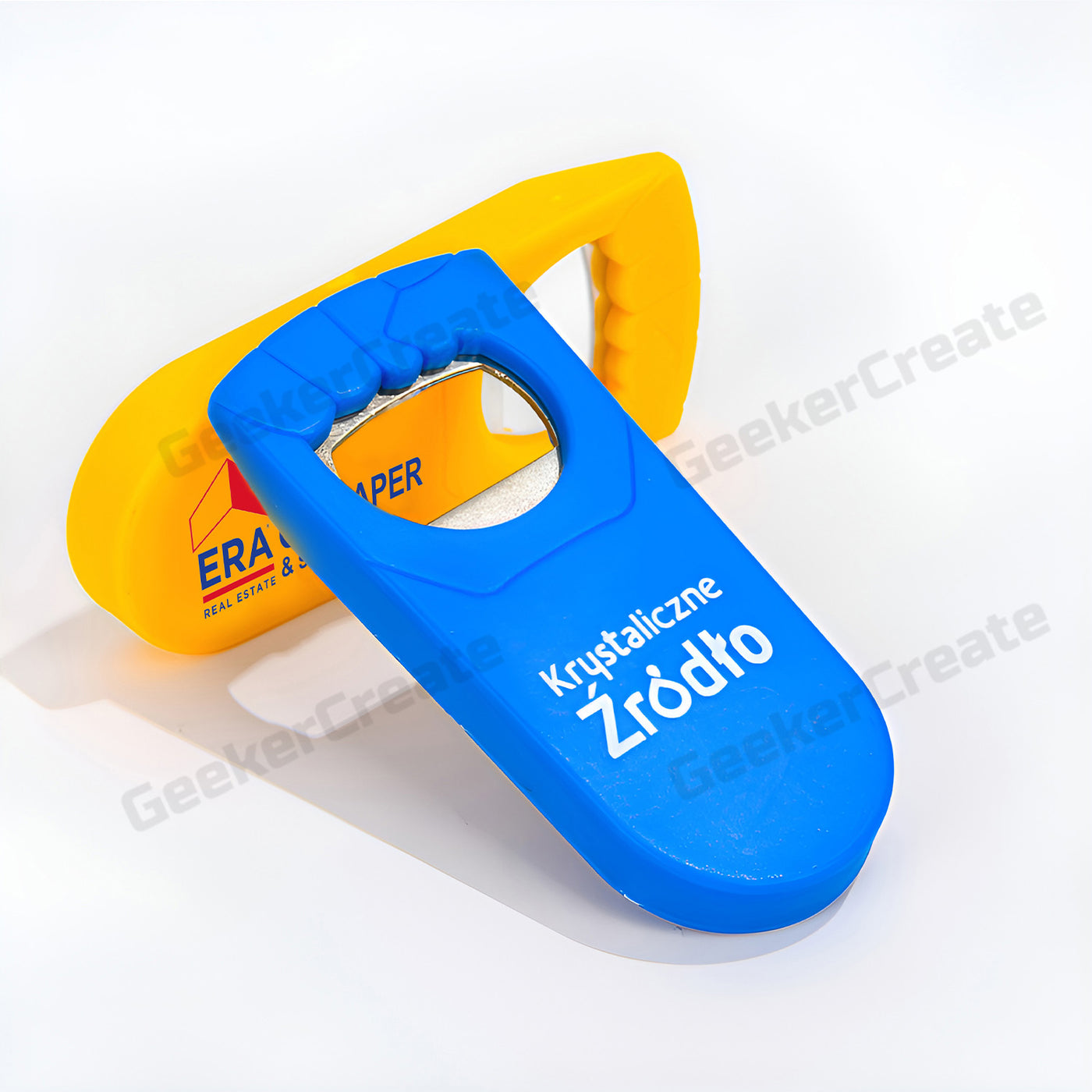 Personalized Fist Shape Plastic Printed Bottle Opener For Promotion