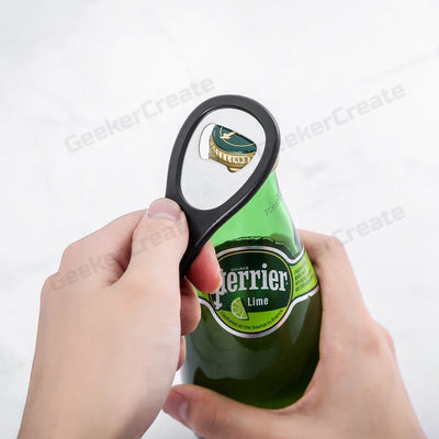 Personalized Tennis Racket Plastic Printed Bottle Opener For Business