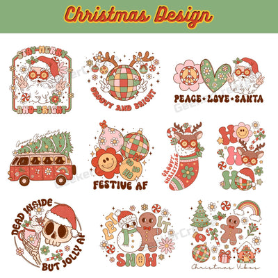 Custom Christmas Motel Key Tag Santa Claus Elk Retro Hotel Keychain
