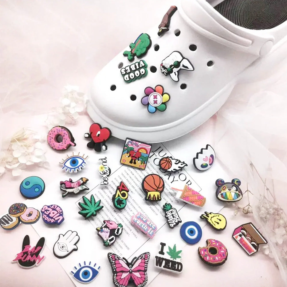 Custom Croc Charms For Shoes Personalized Charms with Your Logo For Business GeekerCreate