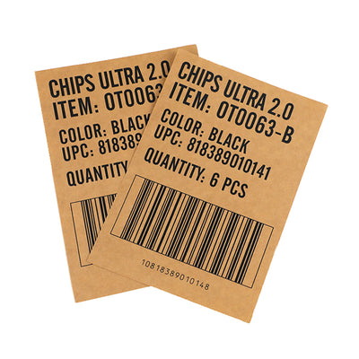 Custom Logo Craft Paper Stickers Vintage Eco-friendly Vinyl Decals Labels