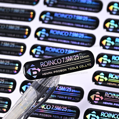 Custom UV Printed Epoxy Resin Vinyl Stickers 3D Domed Labels Decal