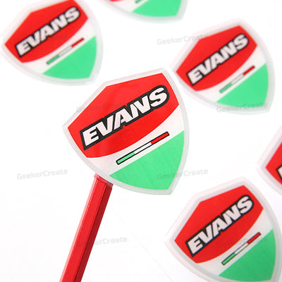Custom UV Printed Epoxy Resin Vinyl Stickers 3D Domed Labels Decal