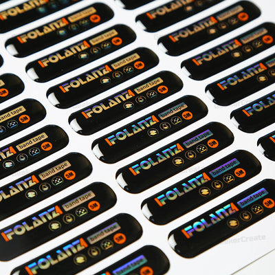 Custom Domed 3D Epoxy Sheet Stickers Die Cut Shaped Resin Labels