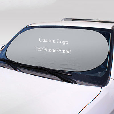 Custom Logo Car Sunshade Advertising Cover - Car Back Window Sunshade For Business