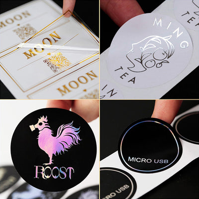 Custom Printing Die Cut Vinyl Sticker Brand Logo Labels Sticker Sheet