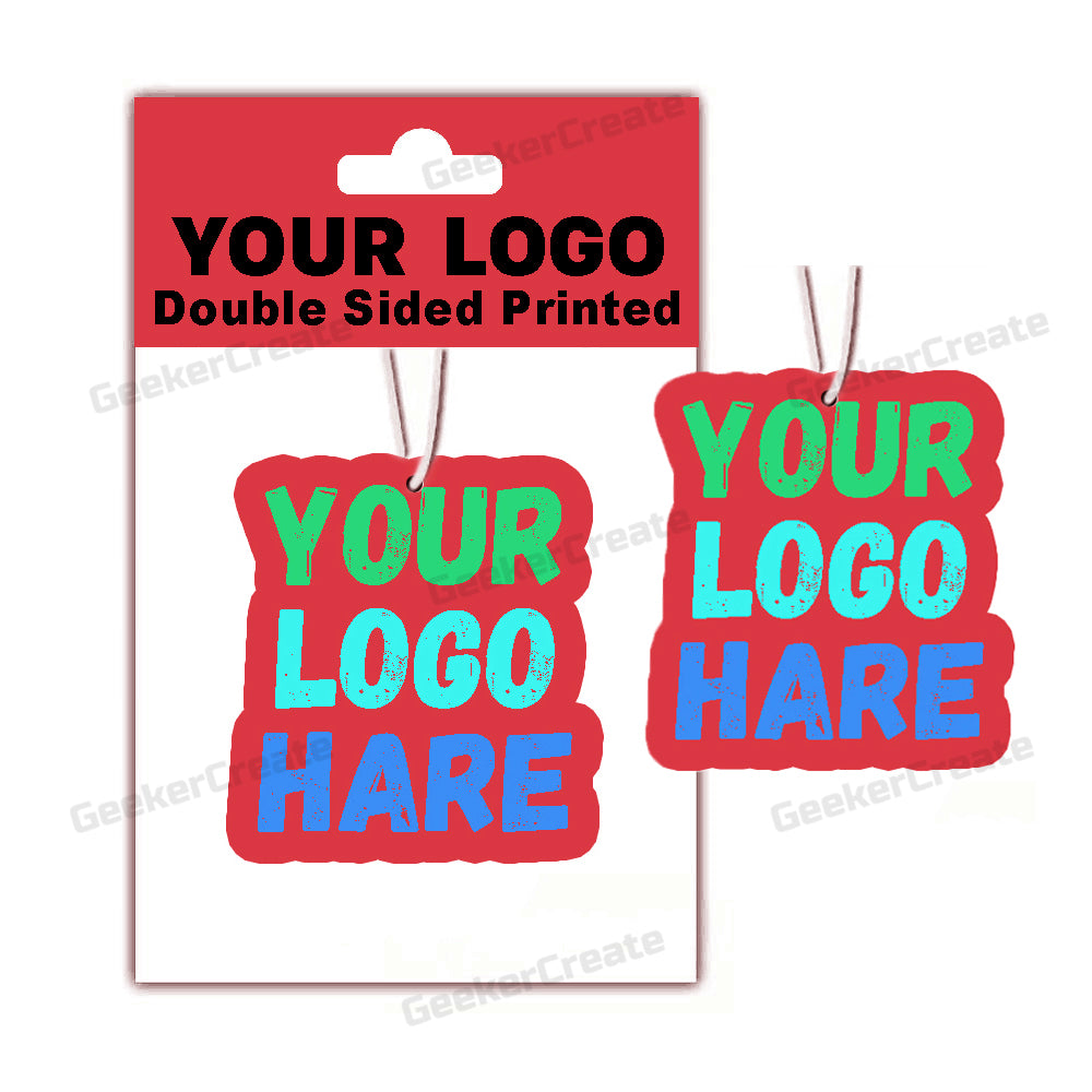 Custom Air Freshener Car Paper Air Fresheners With Logo Image For Gifts