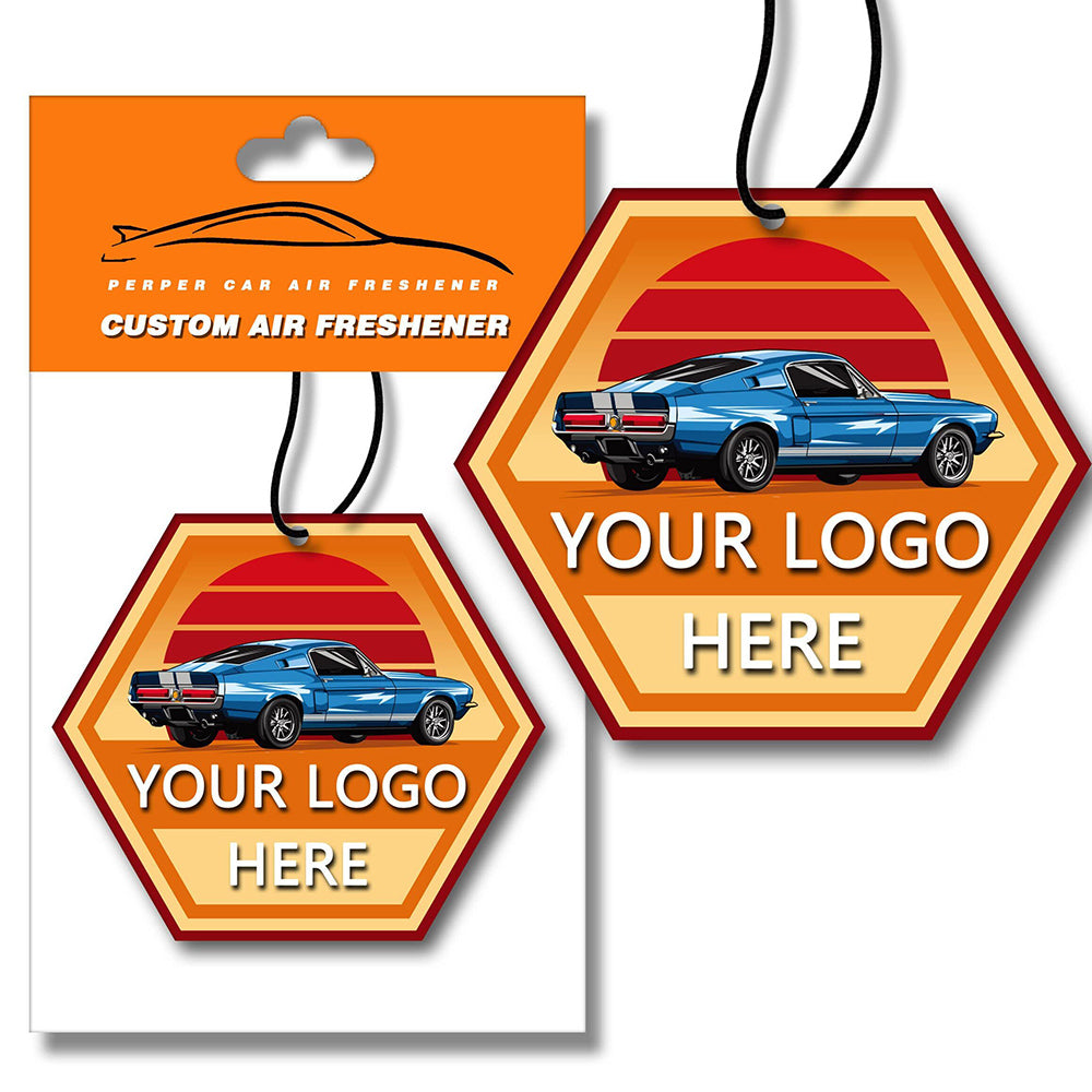 Custom Air Fresheners Bulk Scented Paper Air Freshener For Car