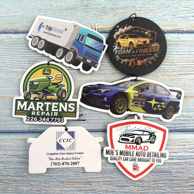 Custom Air Freshener Car Paper Air Fresheners With Logo Image For Gifts