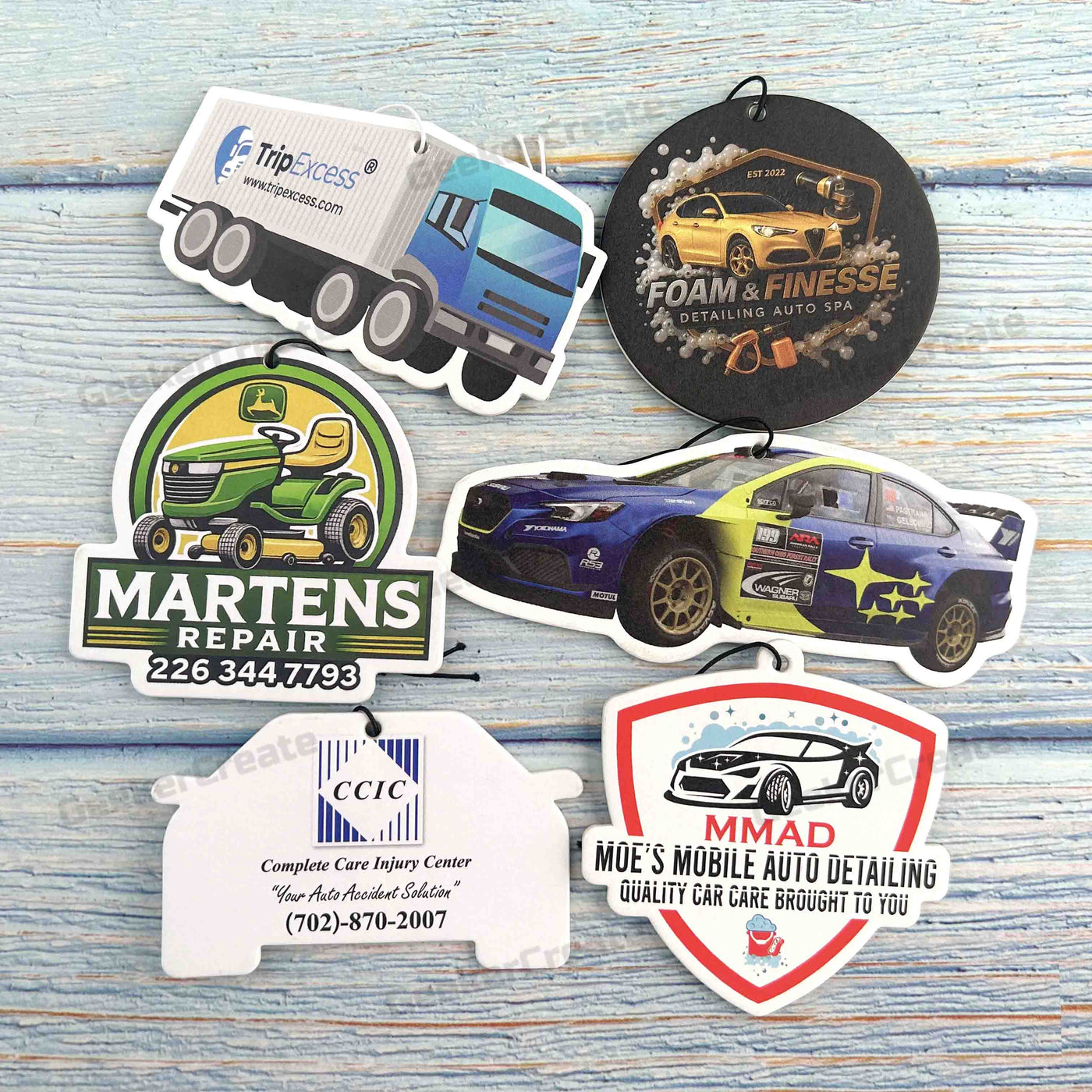 Custom Air Freshener Car Paper Air Fresheners With Logo Image For Gifts