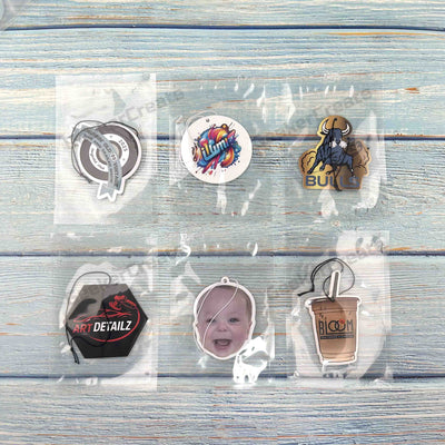 Custom Air Freshener Car Paper Air Fresheners With Logo Image For Gifts