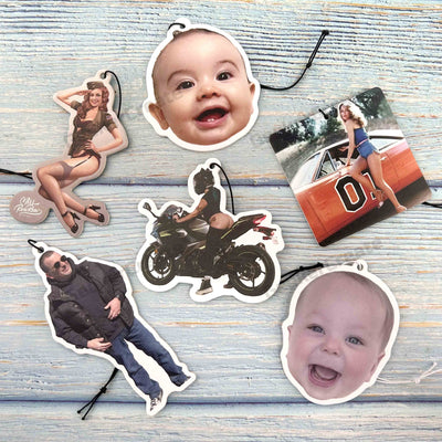 Custom Air Freshener Car Paper Air Fresheners With Logo Image For Gifts