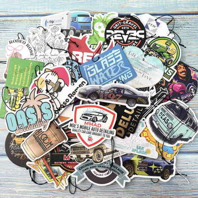 Custom Air Fresheners Car Scented Paper Air Freshener Gifts For Guest