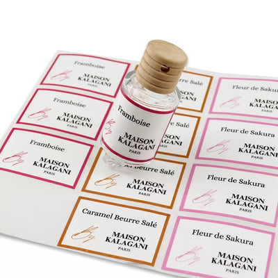 Custom Printing Die Cut Vinyl Sticker Brand Logo Labels Sticker Sheet