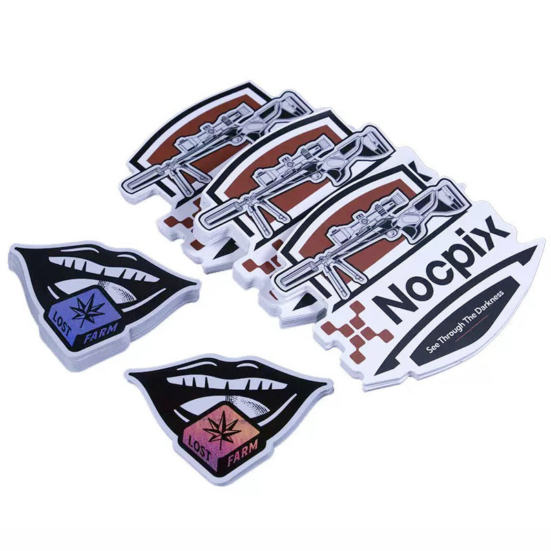 Custom Printing Die Cut Vinyl Sticker Brand Logo Labels Sticker Sheet