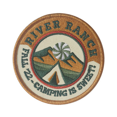 Custom Embroidered Patches Iron On Velcro Label Badges For Garment & Hat