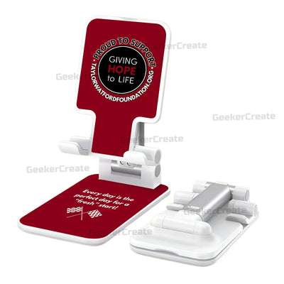 Custom Logo Foldable Cell Phone Holder Promotional Desk Table Stand