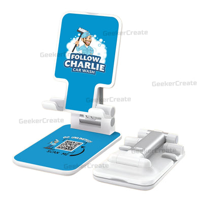 Custom Logo Foldable Cell Phone Holder Promotional Desk Table Stand
