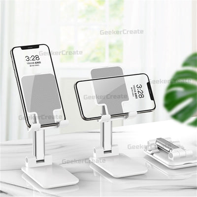 Custom Logo Foldable Cell Phone Holder Promotional Desk Table Stand