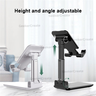 Custom Logo Foldable Cell Phone Holder Promotional Desk Table Stand