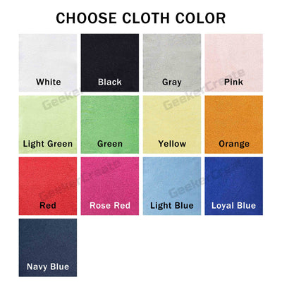 Custom All Purpose Microfiber Cleaning Cloth Printed Lens Glasses Wipe