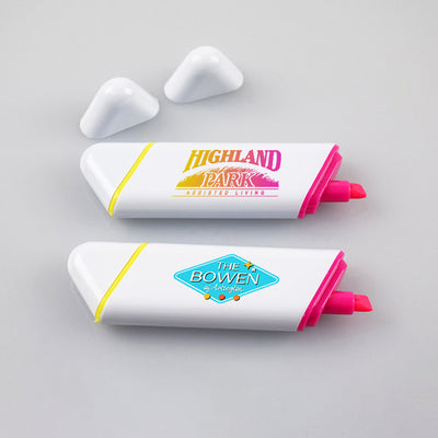 Custom Promotional Bi-Lighter Dual-Ended Highlighter Pen For Gifts
