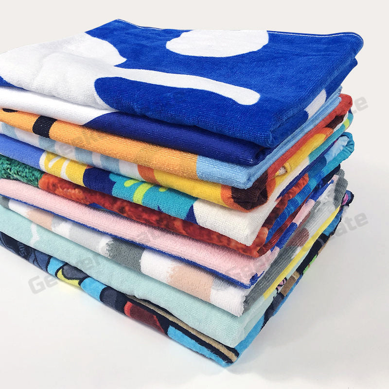 Custom Printed Microfiber Towels Cleaning Cloths For Event & Sports