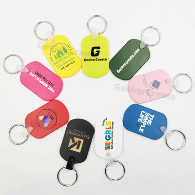 Custom Logo Vintage Hotel Keychains Plastic Key Tag For Promotion Gift