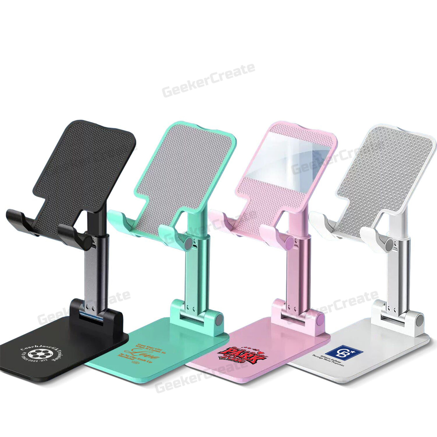 Custom Printed Foldable Cell Phone Holder Promotional Desk Table Stand