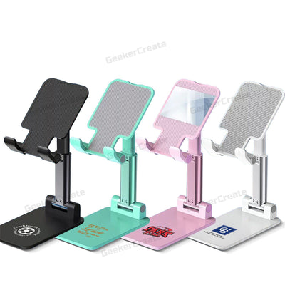 Custom Printed Foldable Cell Phone Holder Promotional Desk Table Stand