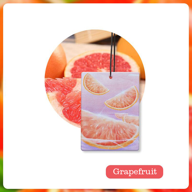 Promotional Fruit Scented Air Freshener 100Pcs Bulk Air Fresheners Car For Gifts