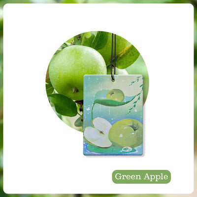Promotional Fruit Scented Air Freshener 100Pcs Bulk Air Fresheners Car For Gifts
