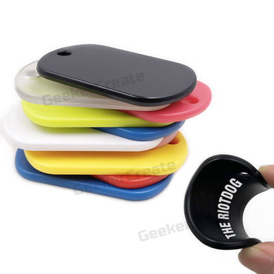 100pcs Custom Logo Printing Soft PVC Keychains Plastic Key tag For Business Giveaway Gifts