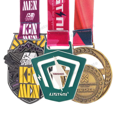 Custom 2D Soft Enamel Medal Sports Awards Corporate Recognition Medals