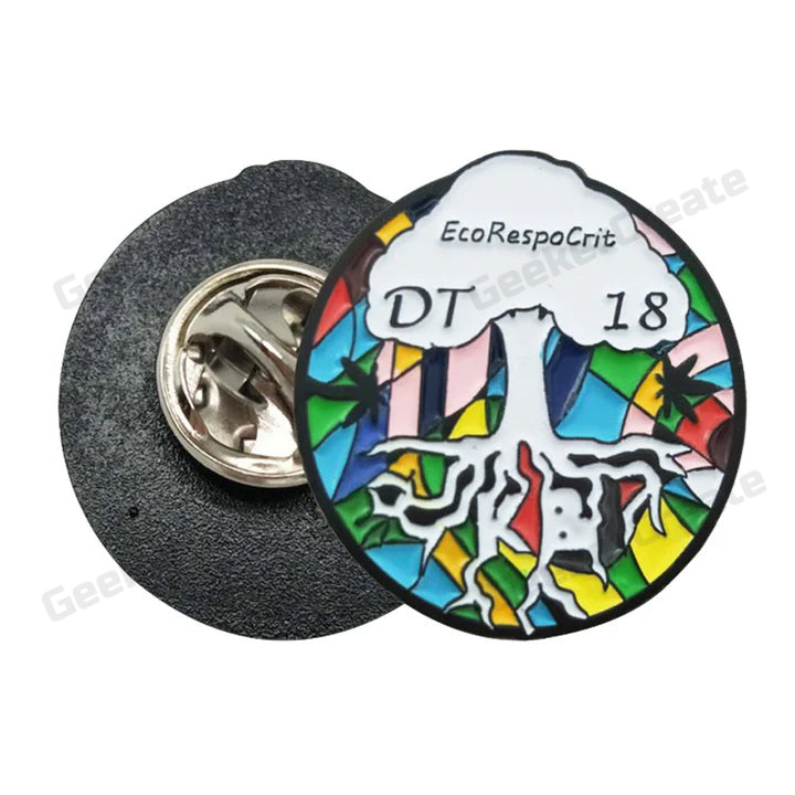 Custom Soft Enamel Lapel Pins Metal Badges Corporate Gifts With Logo