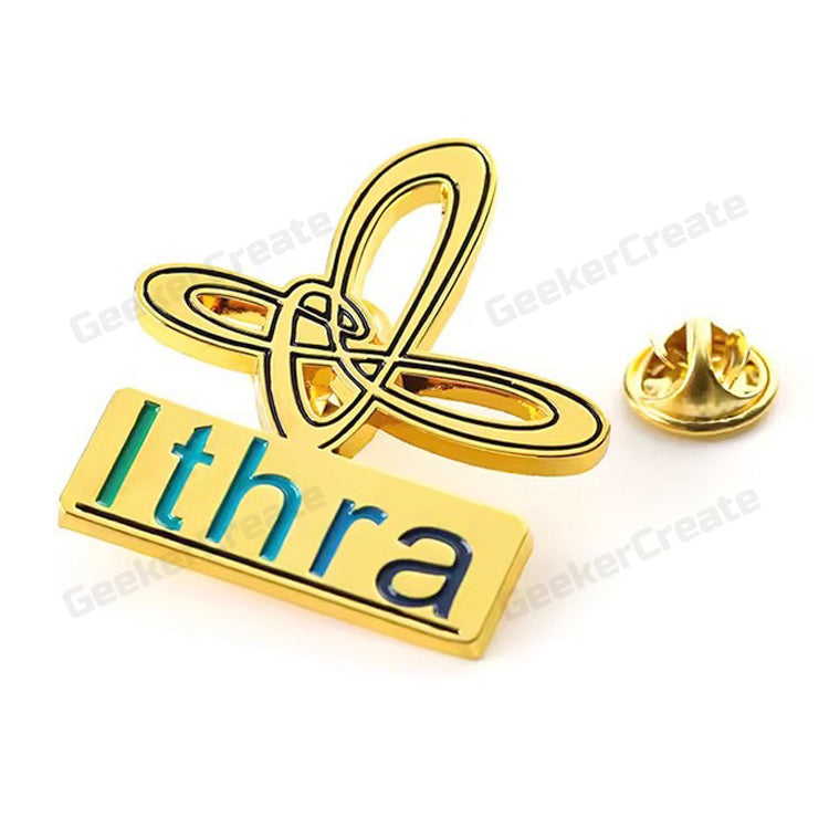 Custom Metal Lapel Pins Soft Enamel Badges For Souvenir & Business Gift