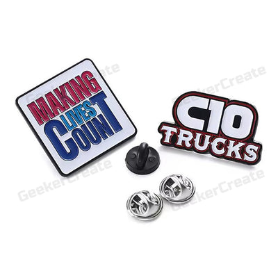 Custom Metal Lapel Pins Soft Enamel Badges For Souvenir & Business Gift