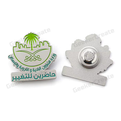 Custom Metal Lapel Pins Soft Enamel Badges For Souvenir & Business Gift