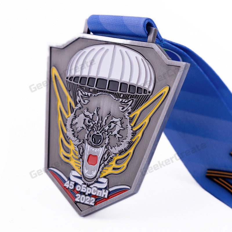 Custom 2D Soft Enamel Medal Sports Awards Corporate Recognition Medals