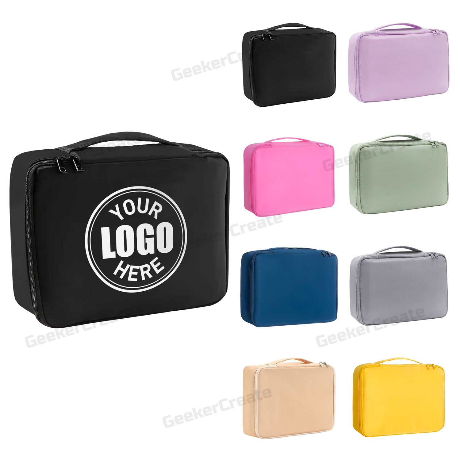 custom travel makeup bag Custom Cosmetic Bag Toiletry Bag Travel Makeup Bag for Women and Men 1500pcs