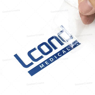 Custom UV DTF Transfer Stickers 3D Film Decals Waterproof Label Decals