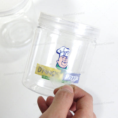 Custom UV DTF Transfer Stickers 3D Film Decals Waterproof Label Decals