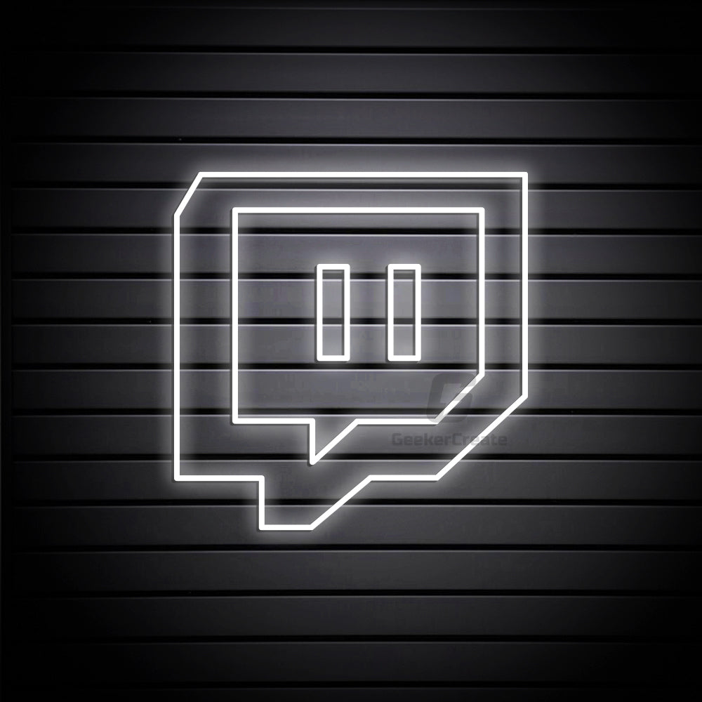 Twitch Logo Neon Signs