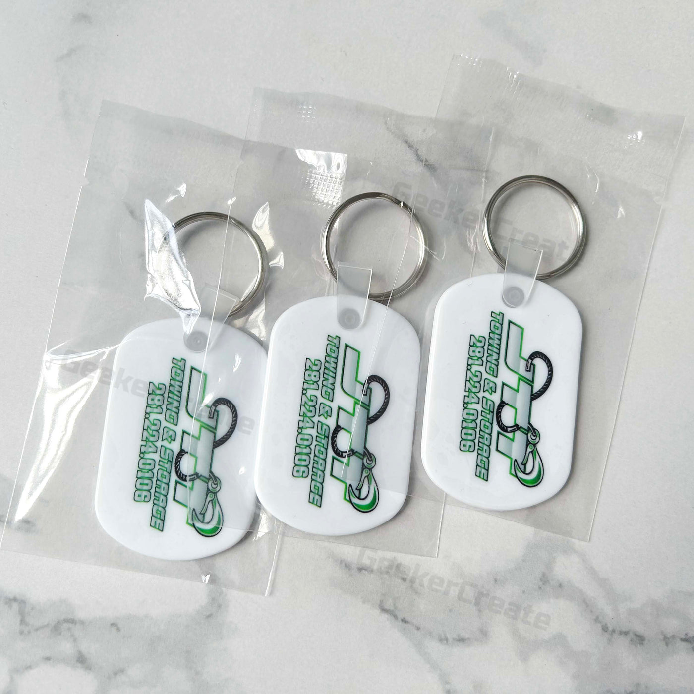 Custom Full Color Printed Oval Keychains Soft PVC Squeezable Key Tag