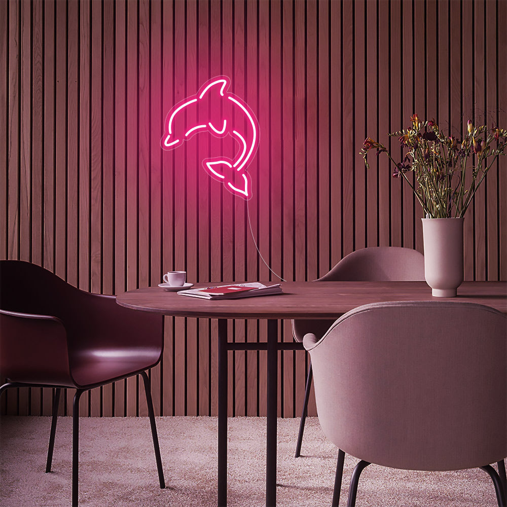 Dolphin LED Neon Sign - Mini Neon Sign – GeekerCreate