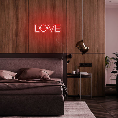 Love LED Neon Sign - Mini Neon Sign Style 2